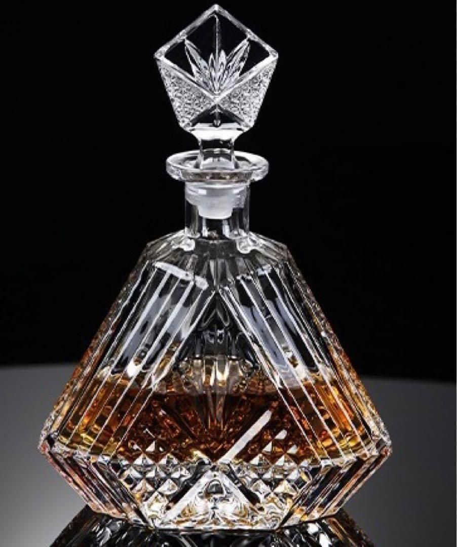 クリスタルピッチャー 在庫一点のみデキャンタ クリスタルガラス  