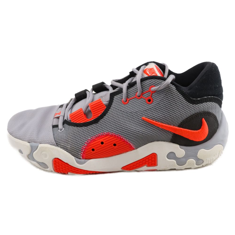 NIKE (ナイキ) PG 6 Cement Grey Infrarede 23 セメント ローカットスニーカー グレー US10.5/28.5cm DH8447-002