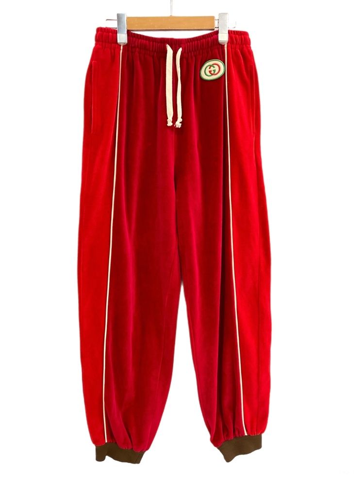 グッチ GUCCI Harem Style Pant ハーレムスタイルパンツ ベロア調