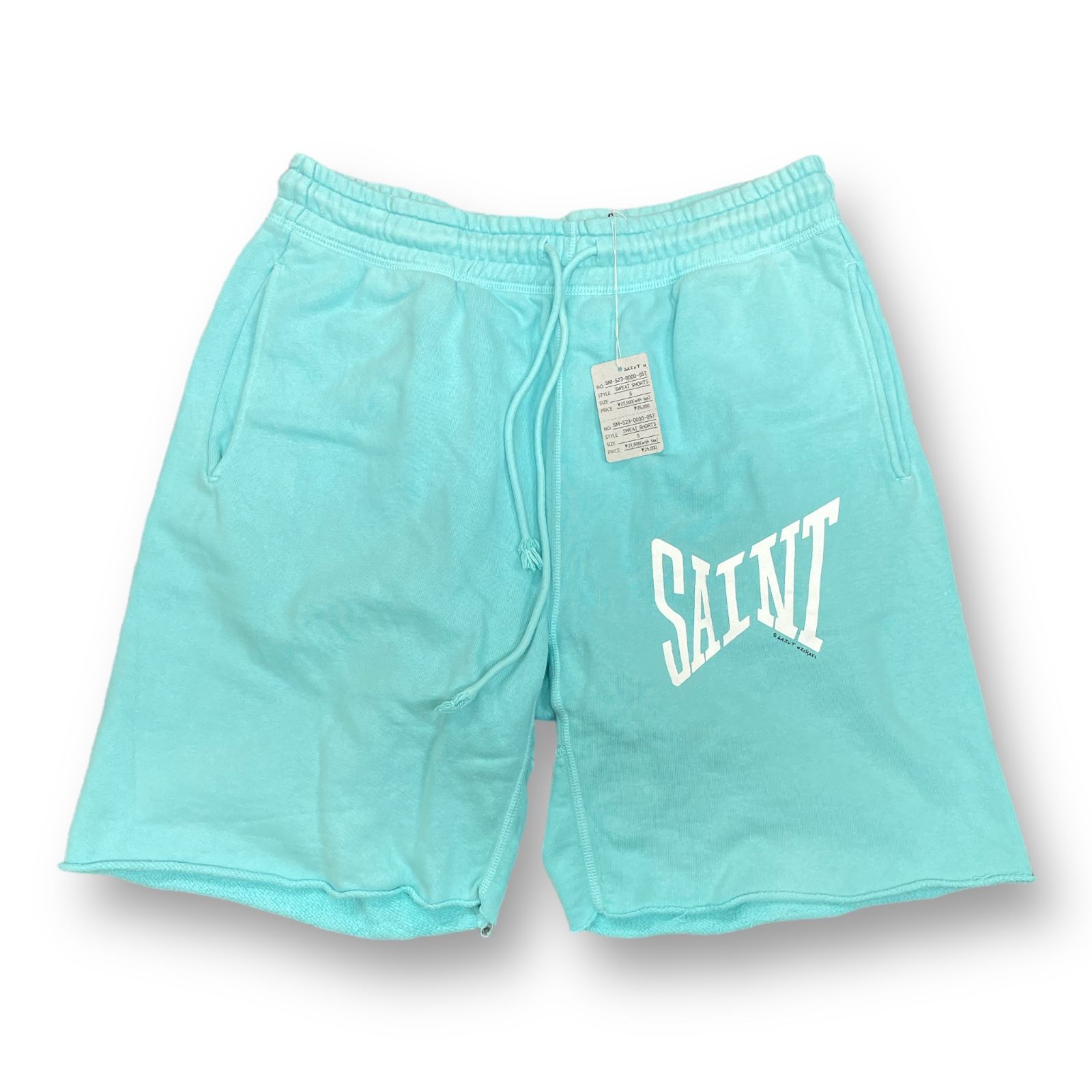 SAINT MICHAEL 23ss SM-S23-0000-057 SWEAT SHORTS プリント