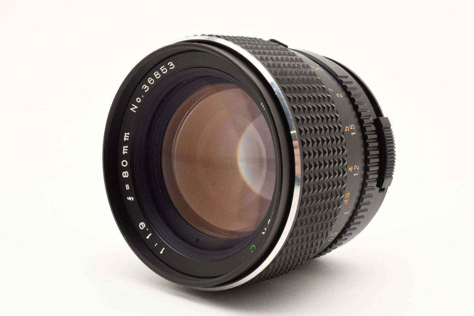 ◆ 外観 マミヤ Mamiya セコール Sekor C 80mm f|1.9 中判 MF レンズ M645 1000S Super Pro TL 動作 済 キズあり 1432 ◆