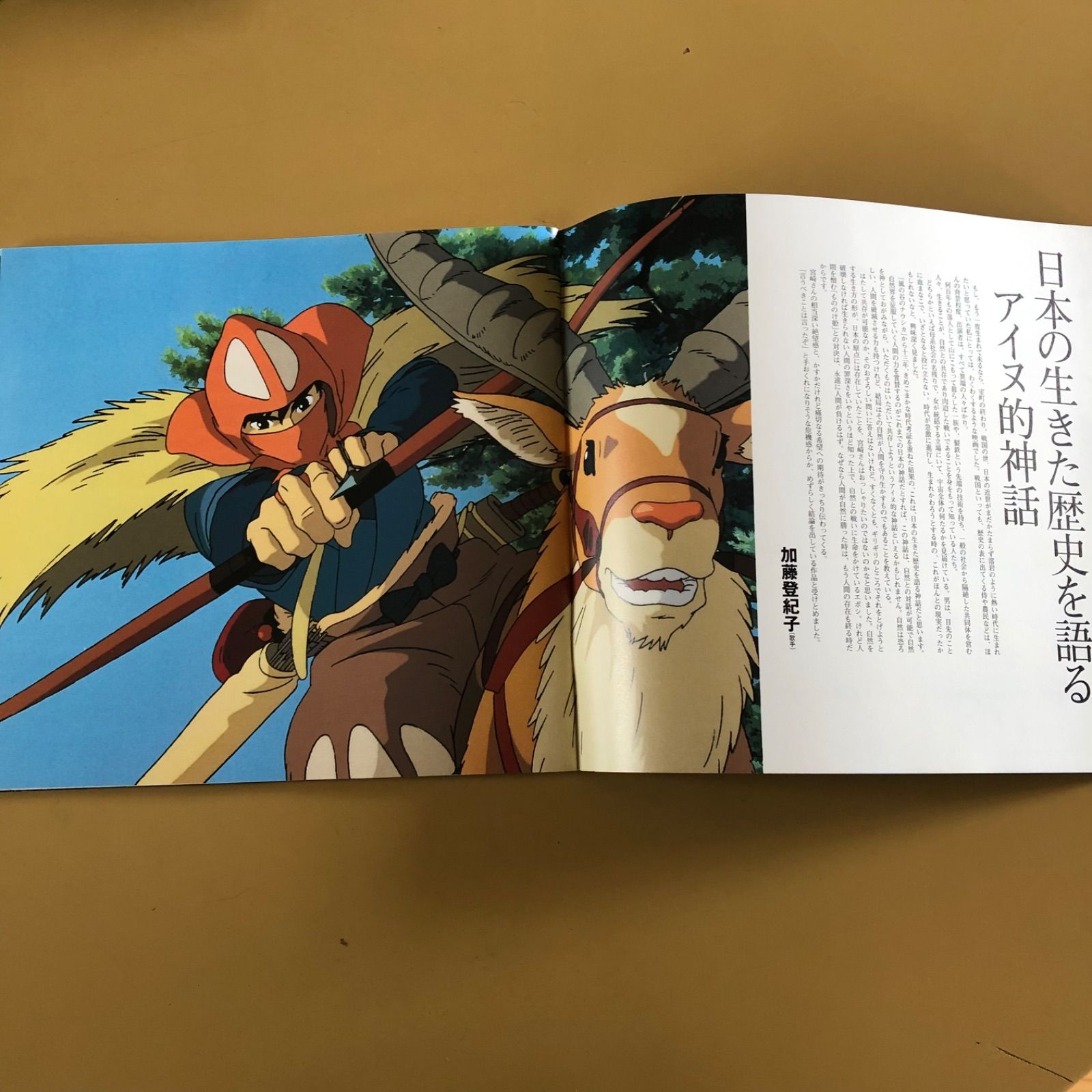 もののけ姫 スタジオジブリ 映画 パンフレット 送料込 - メルカリ