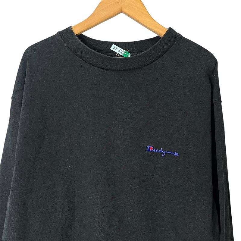 レディメイド READYMADE PIONCHAM T-SHIRT ロゴ刺繡 長袖Tシャツ ロン