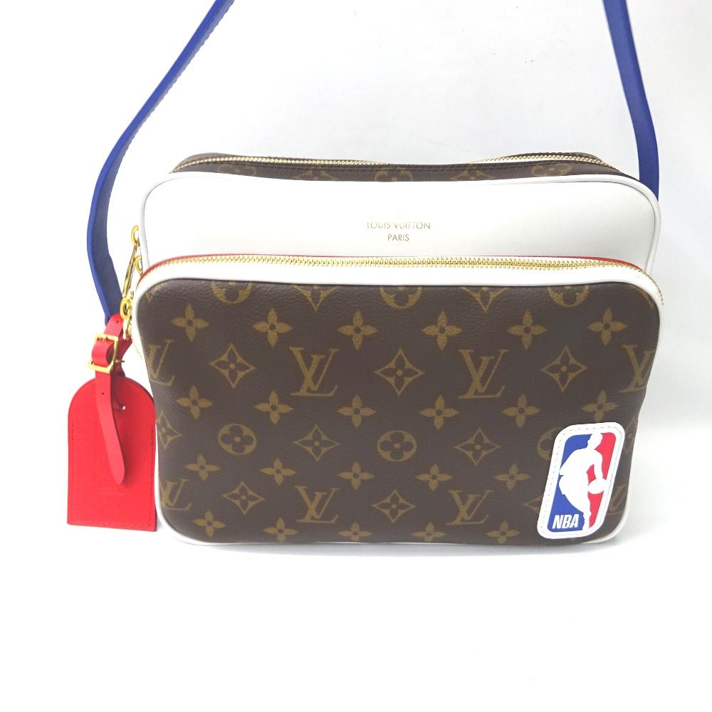 louis vuitton nba ショルダーバッグ　限定モデル　ヴィトンバッグ