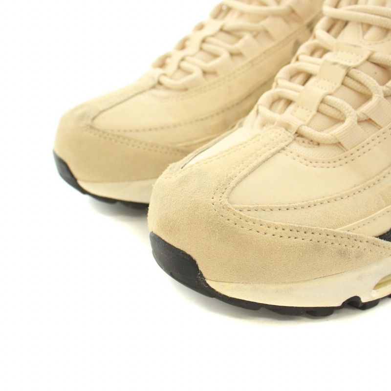 ナイキ NIKE ウィメンズエアマックス95プレミアムライトクリーム WMNS AIR MAX 95 PRM LIGHT CREAM スニーカー  シューズ レザー US6.5 23.5cm ベージュ 807443-203 /YT - メルカリ