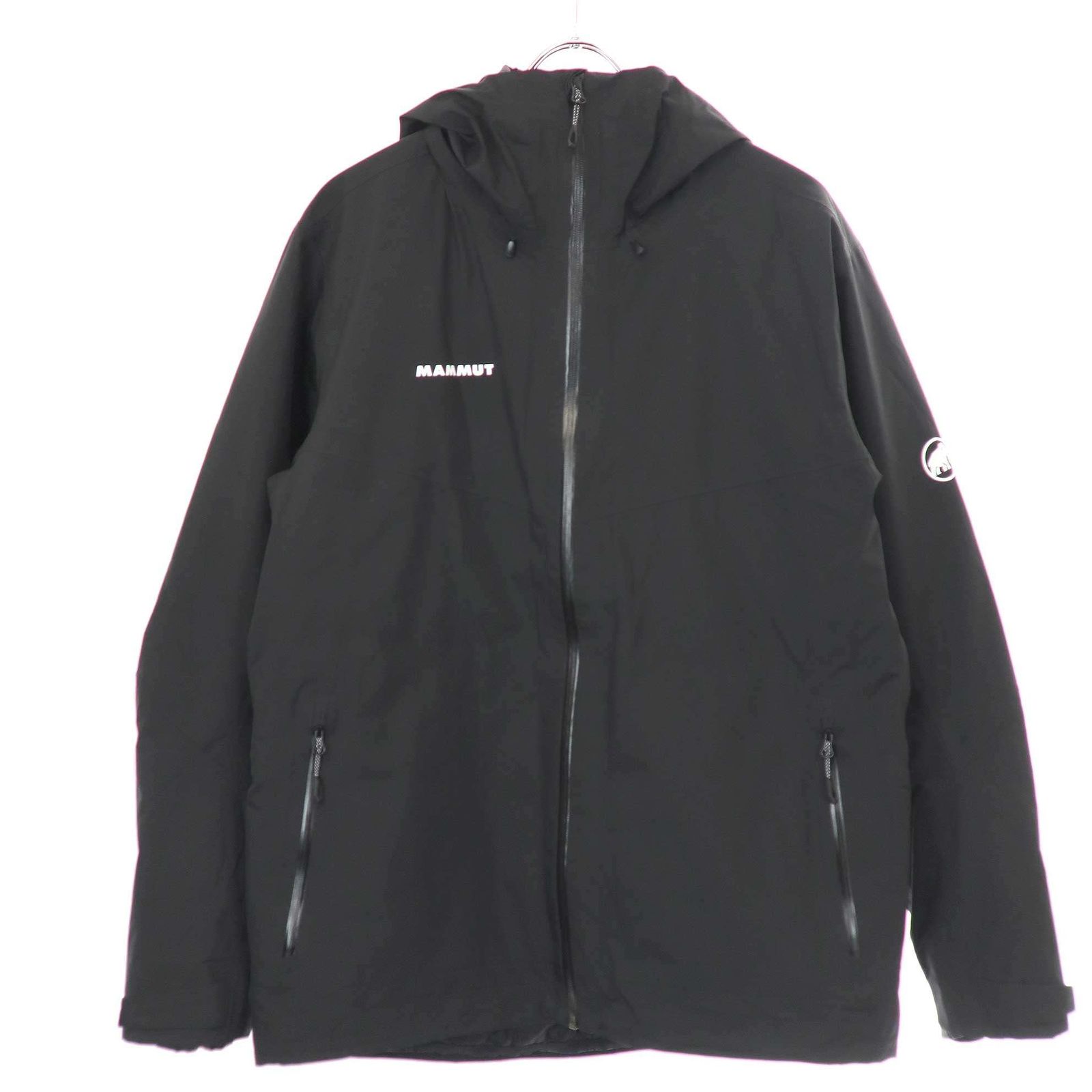 MAMMUT マムート CONVEY TOUR HS HOODED JACKET コンベイダウンライナー付きマウンテンパーカー HKWSO1110423 ブラック XL