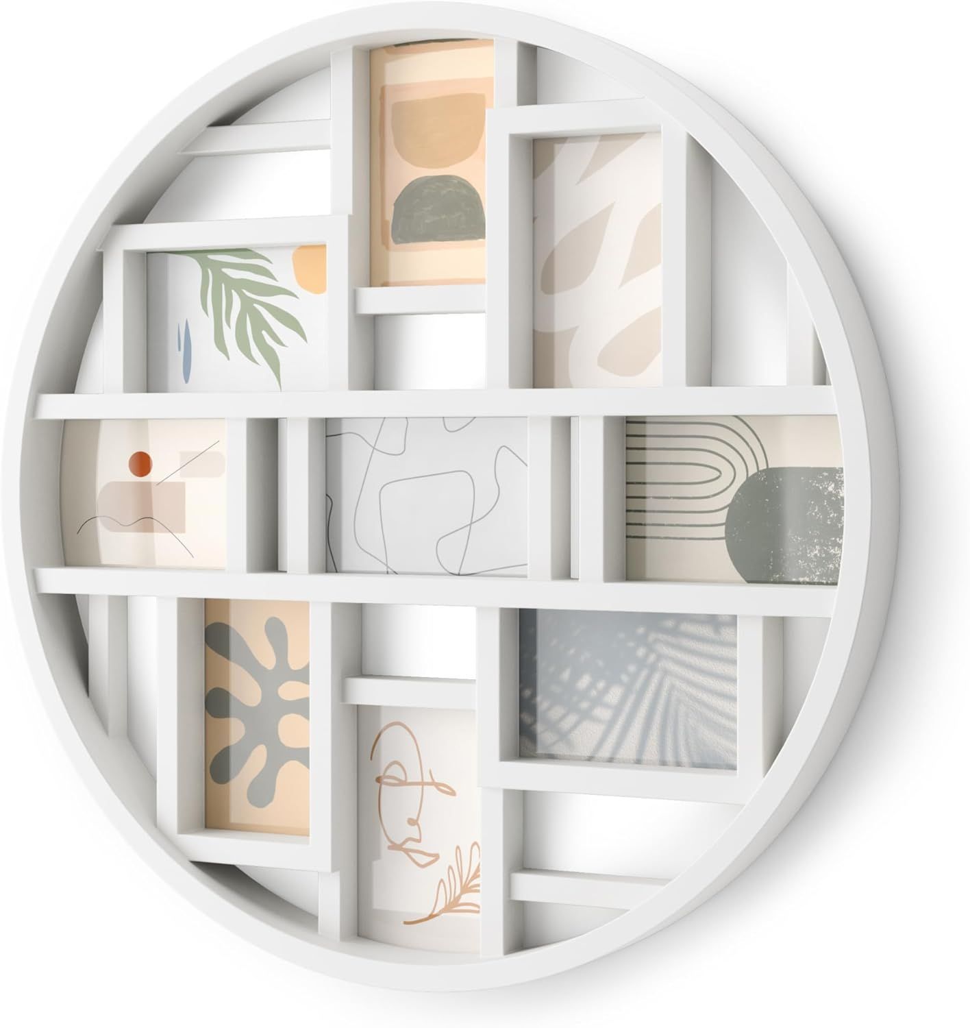 フォトフレーム ホワイト マルチ9面 写真 ディスプレイ ☆フォト