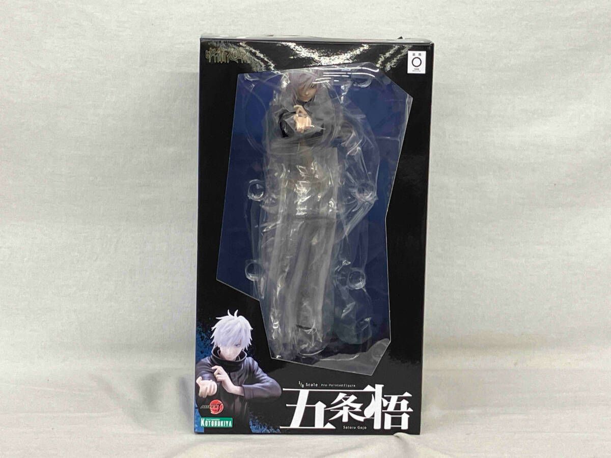 呪術廻戦　五条悟　1/8スケールフィギュア　KOTOBUKIYA ARTFX J 限定特典付き】ARTFX J 五条 悟