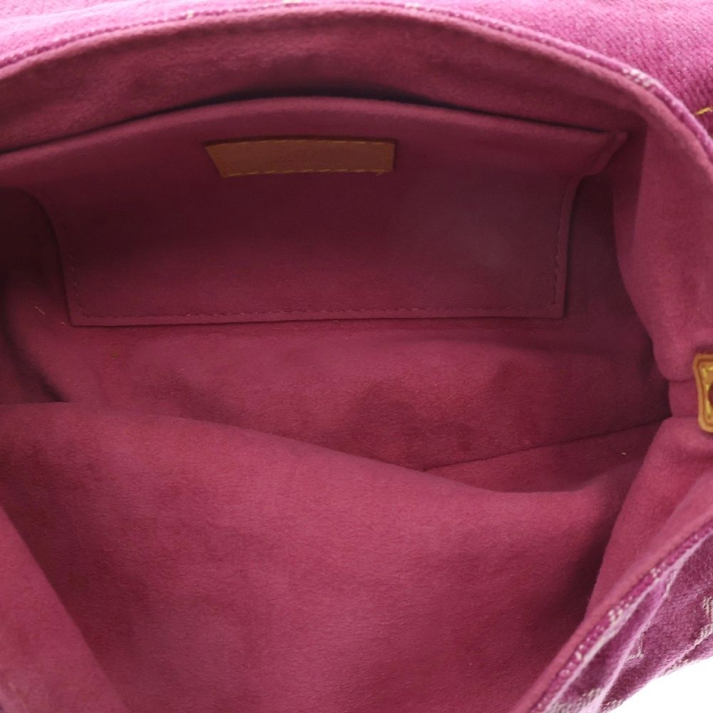 LOUIS VUITTON (ルイヴィトン) モノグラムデニム ミニプリーティ  