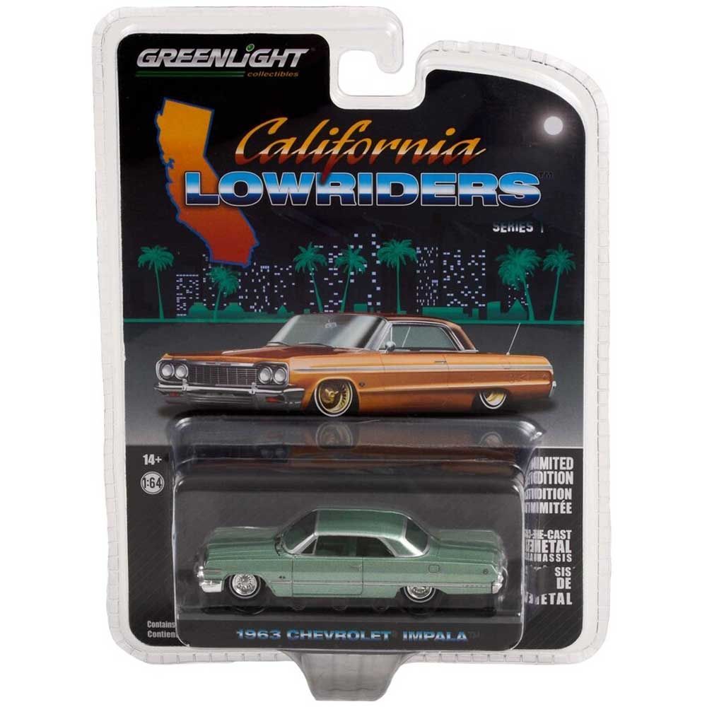 グリーンライト ローライダー インパラ 63 Impala ミニカー 新品
