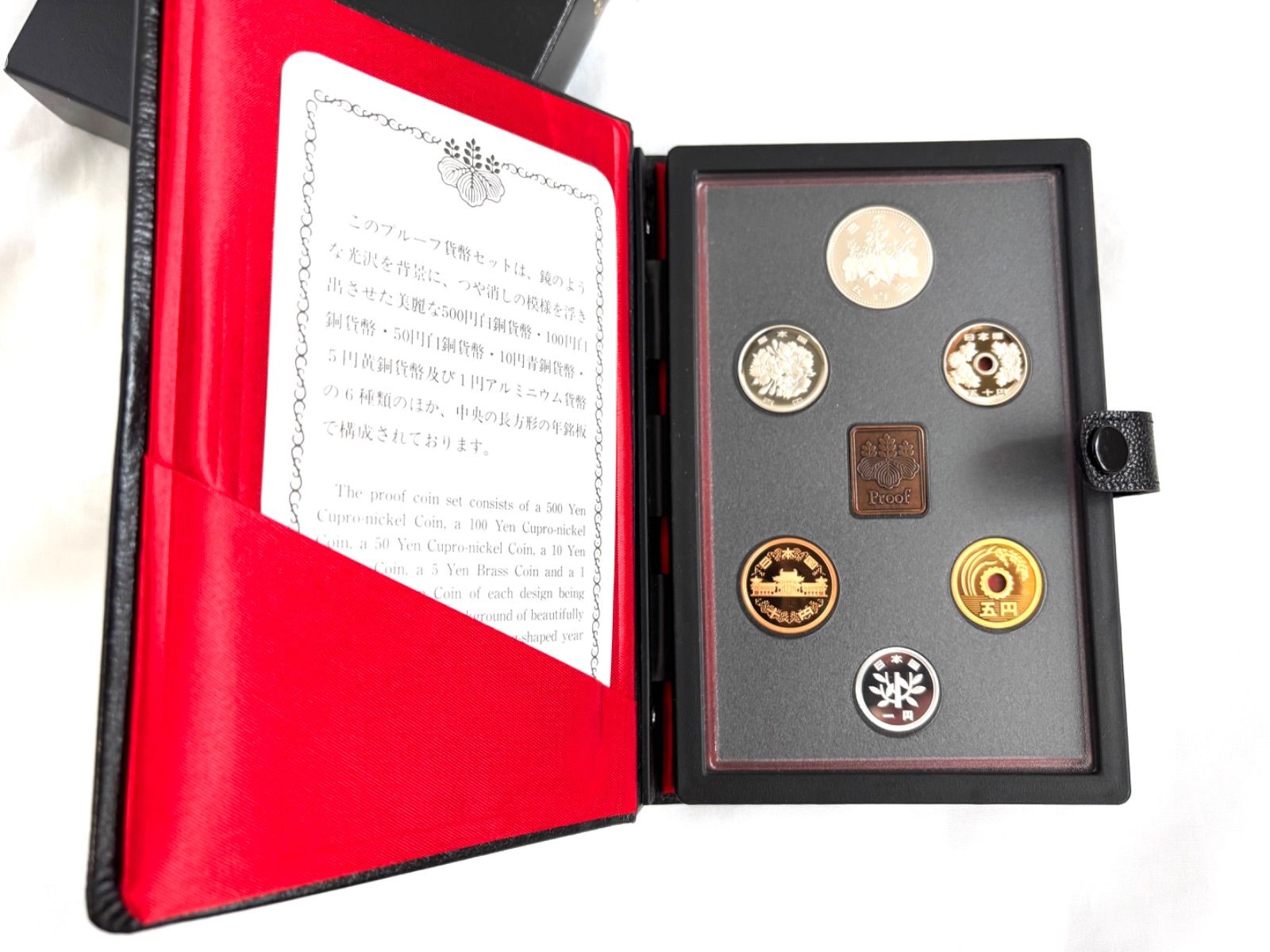 当時物 プルーフ貨幣セット 1989年 大蔵省 造幣局 額面666円 年
