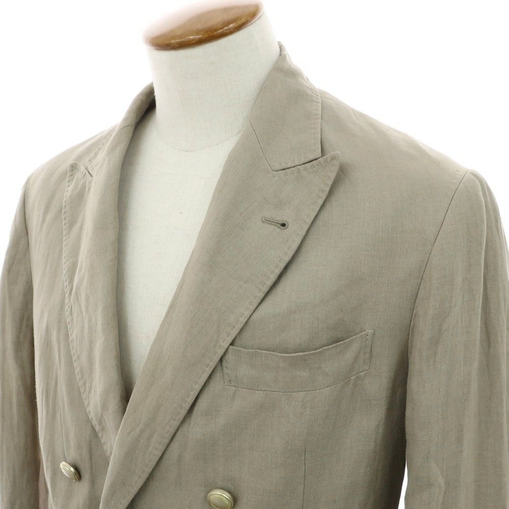 中古】ブルネロクチネリ Brunello Cucinelli リネン ダブル