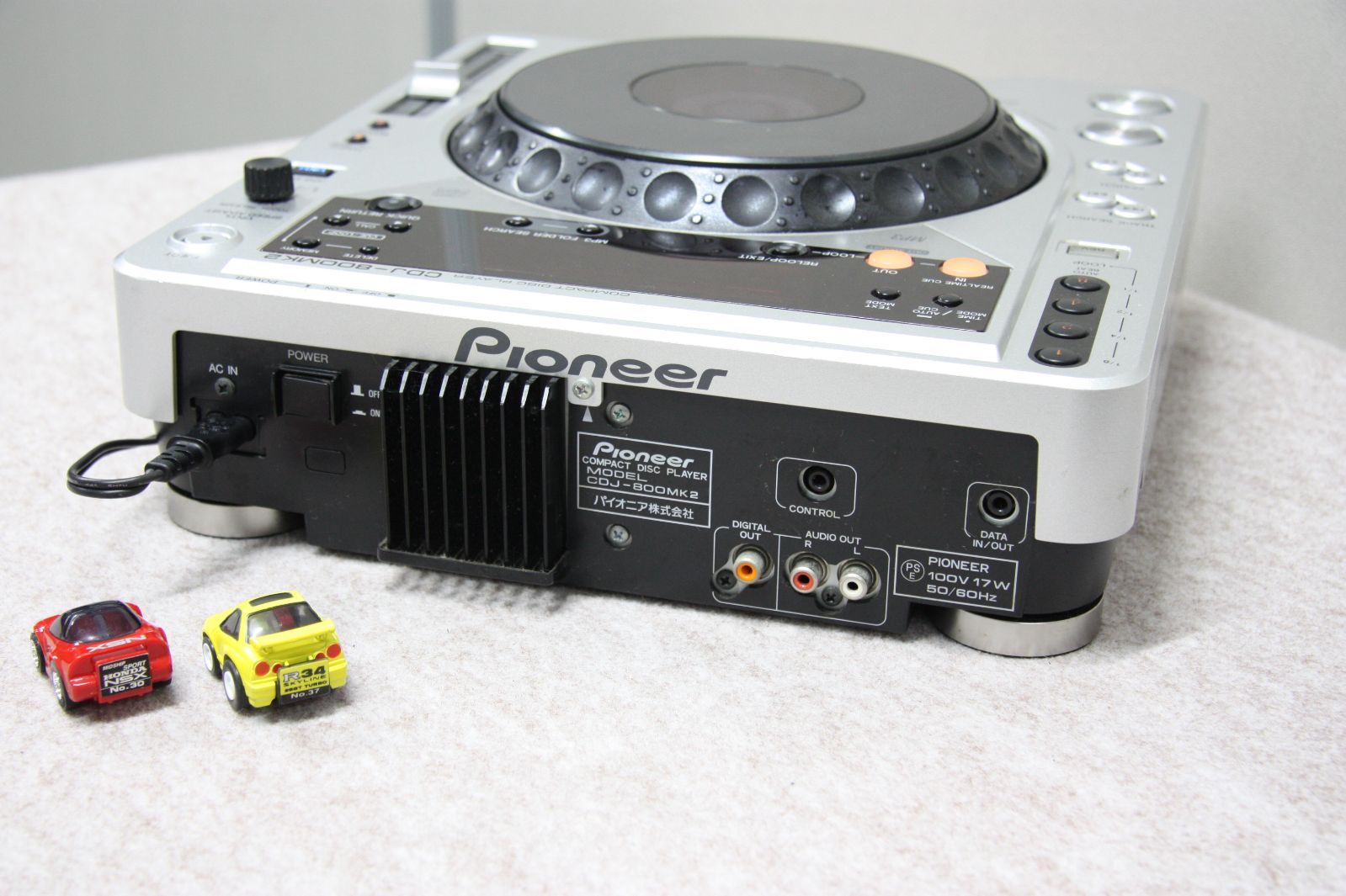 PIONEERコンパクトディスクプレーヤーCDJ-800MK2 MP3対応