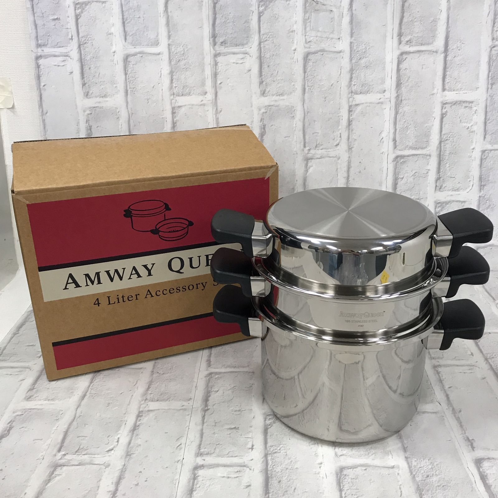 高品質，格安 ◇アムウェイ 4Lシチューパンセット 現行 Amway 中古