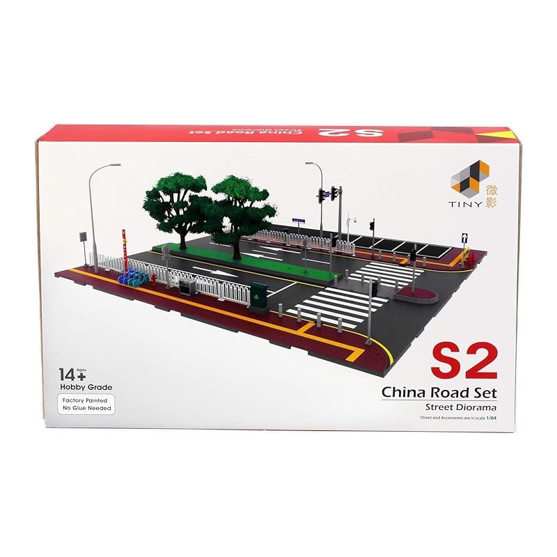 Amazon | Tiny City ジオラマコレクション S2 日本道路キット