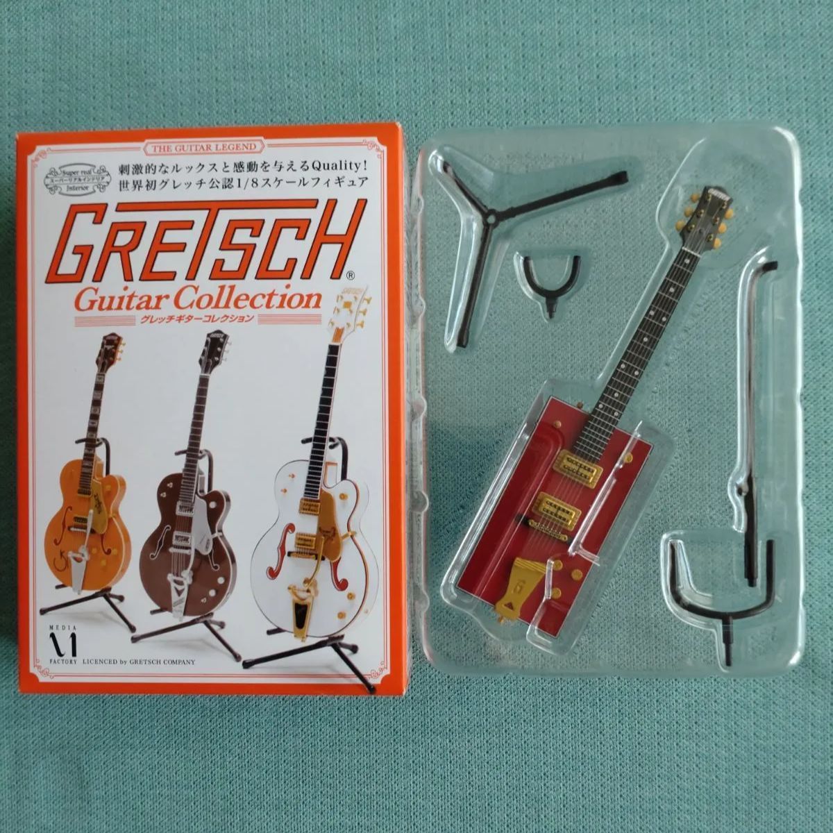 Guitar グレッチ GRETSCH ミニチュアフィギュア COLLECTION ギター 