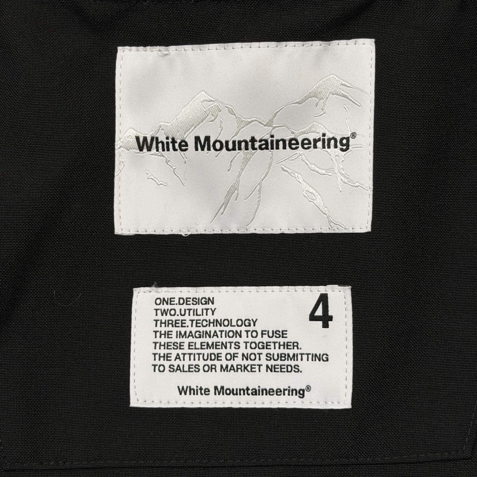 white Mountaineering 24SS RAGLAN SLEEVE HOODED BLOUSON フーデット 