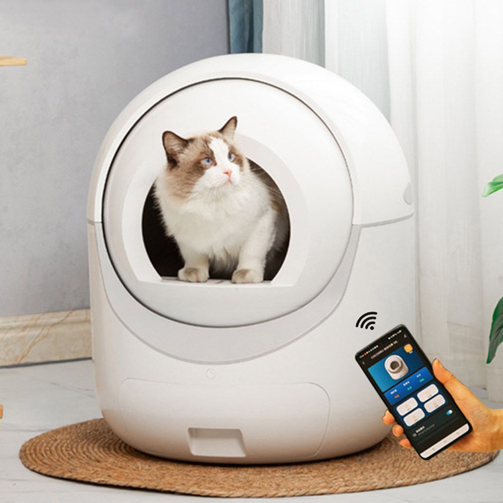 大特価】猫トイレ 72L 自動トイレ 脱臭消臭 自動清掃 スマホ管理 大特価】猫トイレ 72L 自動トイレ 脱臭消臭 自動清掃 スマホ管理