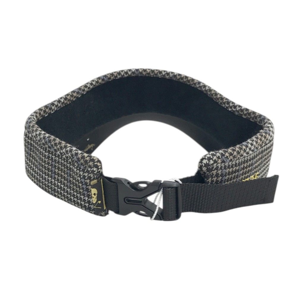 スカル刺繍 グレンチェック柄