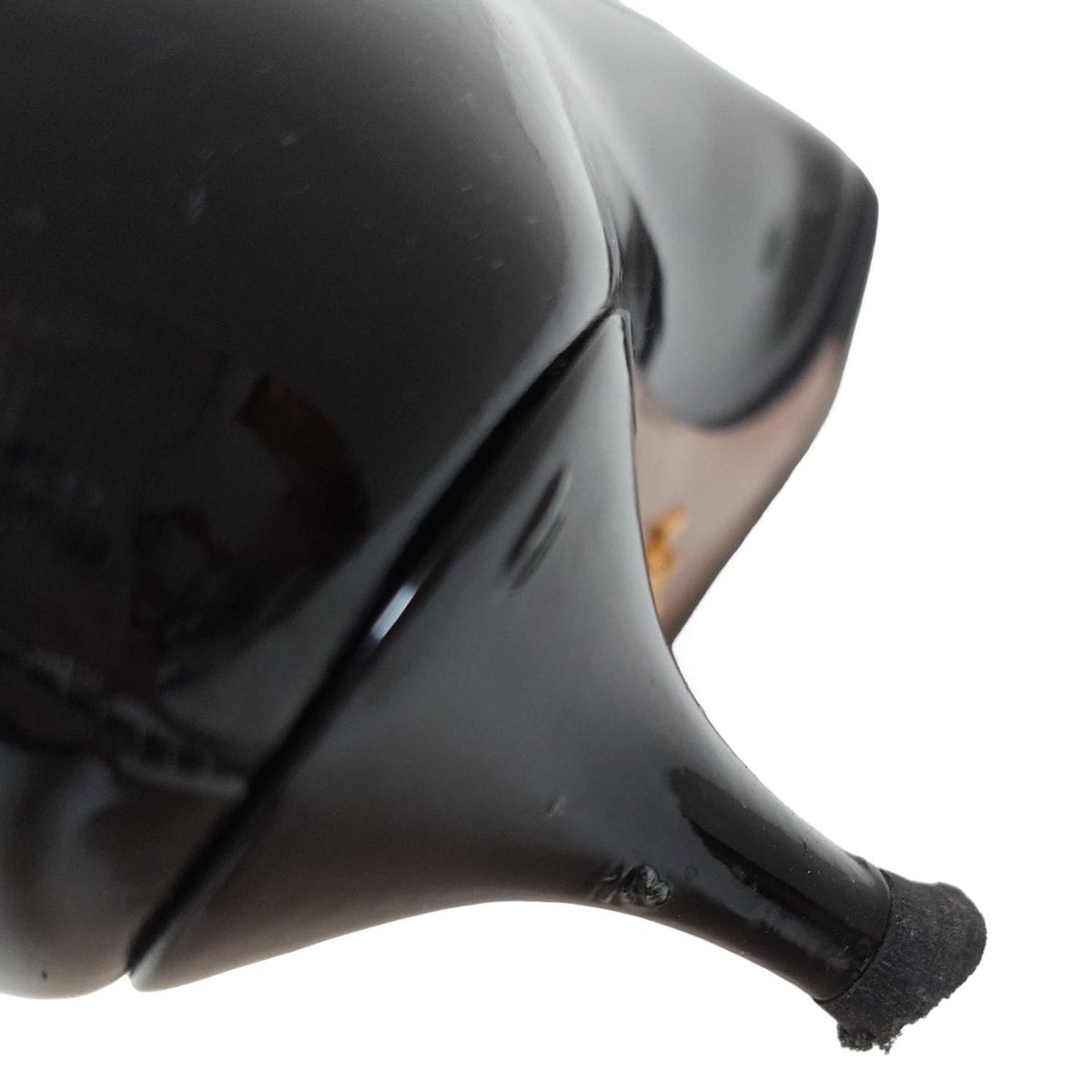 プラダ パンプス 36 1/2 レディース 黒 アウトソール張替済