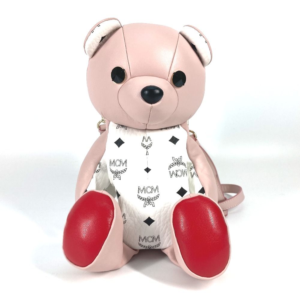 MCM 美品 ヴィセトス バッグチャーム キーホルダー くまパイロット MCM 美品 ヴィセトス バッグチャーム キーホルダー くまパイロット