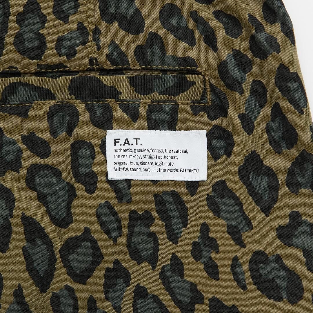 美品 エフエーティー F.A.T. PARDUS ワイドパンツ レオパード M - メルカリ