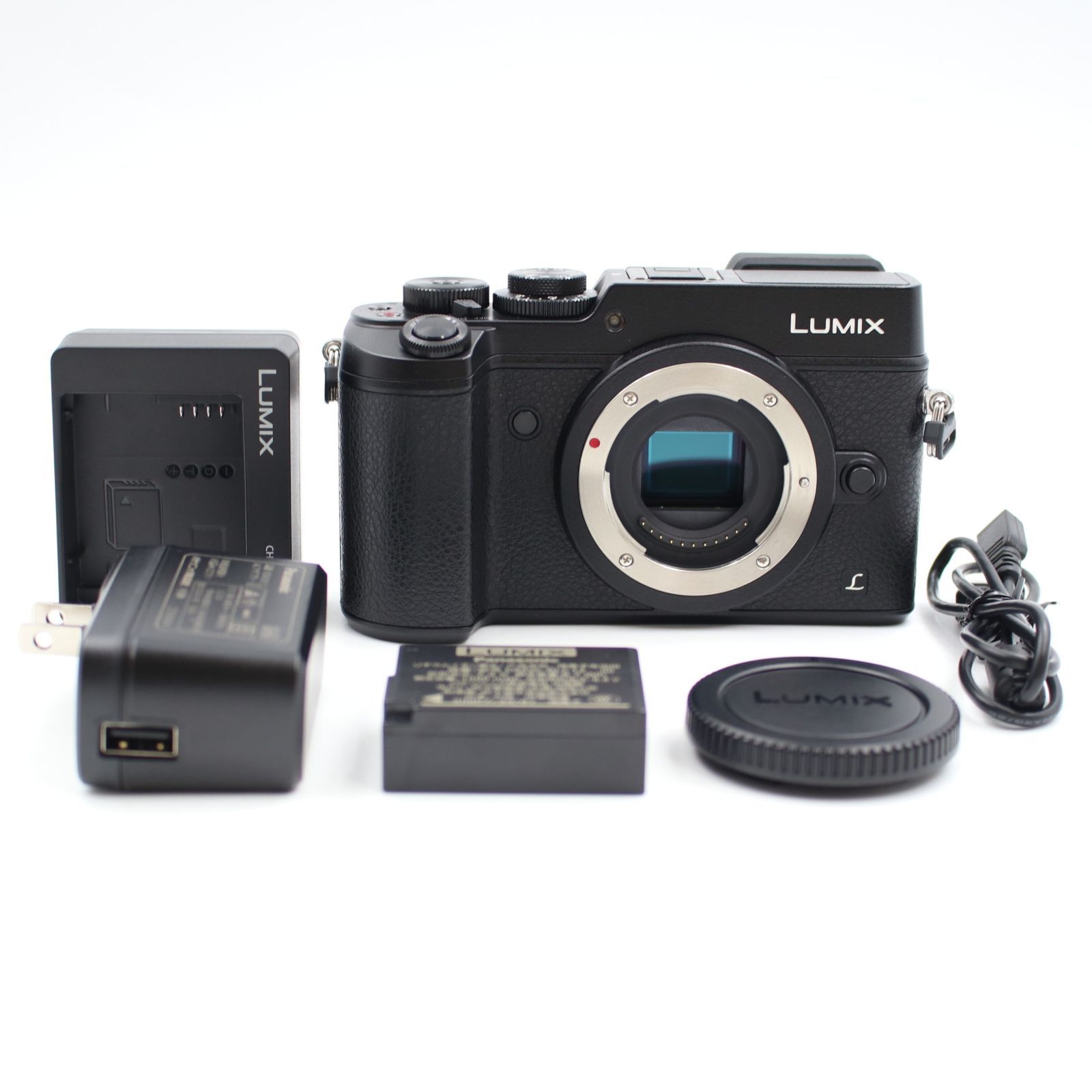 シャッター数5409枚 PANASONIC GX8 ボディ DMC-GX8 ブラック ミラーレス一眼カメラ パナソニック