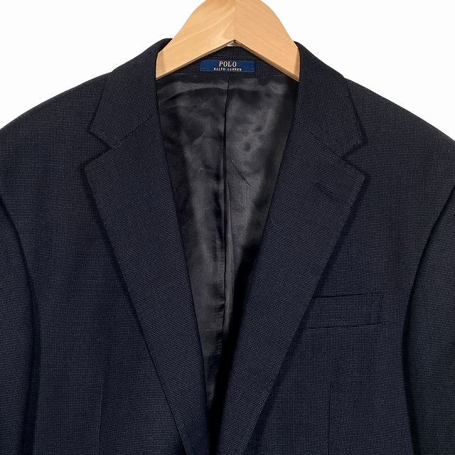ポロラルフローレン ネイビー 紺色 スーツ ジャケット パンツ 現行