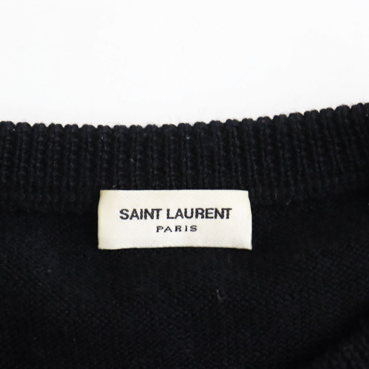 美品○2018年製 SAINT LAURENT PARIS サンローランパリ 557211 SLロゴ ...