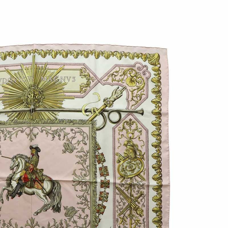 ✨美品✨ エルメス Hermes カレ90 スカーフ 白い馬に跨ったルイ14世 エルメス HERMES/スカーフ カレ90 白い馬に跨ったルイ14世