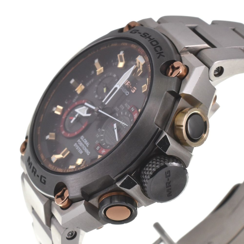 【中古】G-SHOCK MRG-G1000DG-1AJR ベゼル、ケース、ベルト一式 ☆保証書付☆CASIOカシオ Gショック MR-G MRG-G1000DG