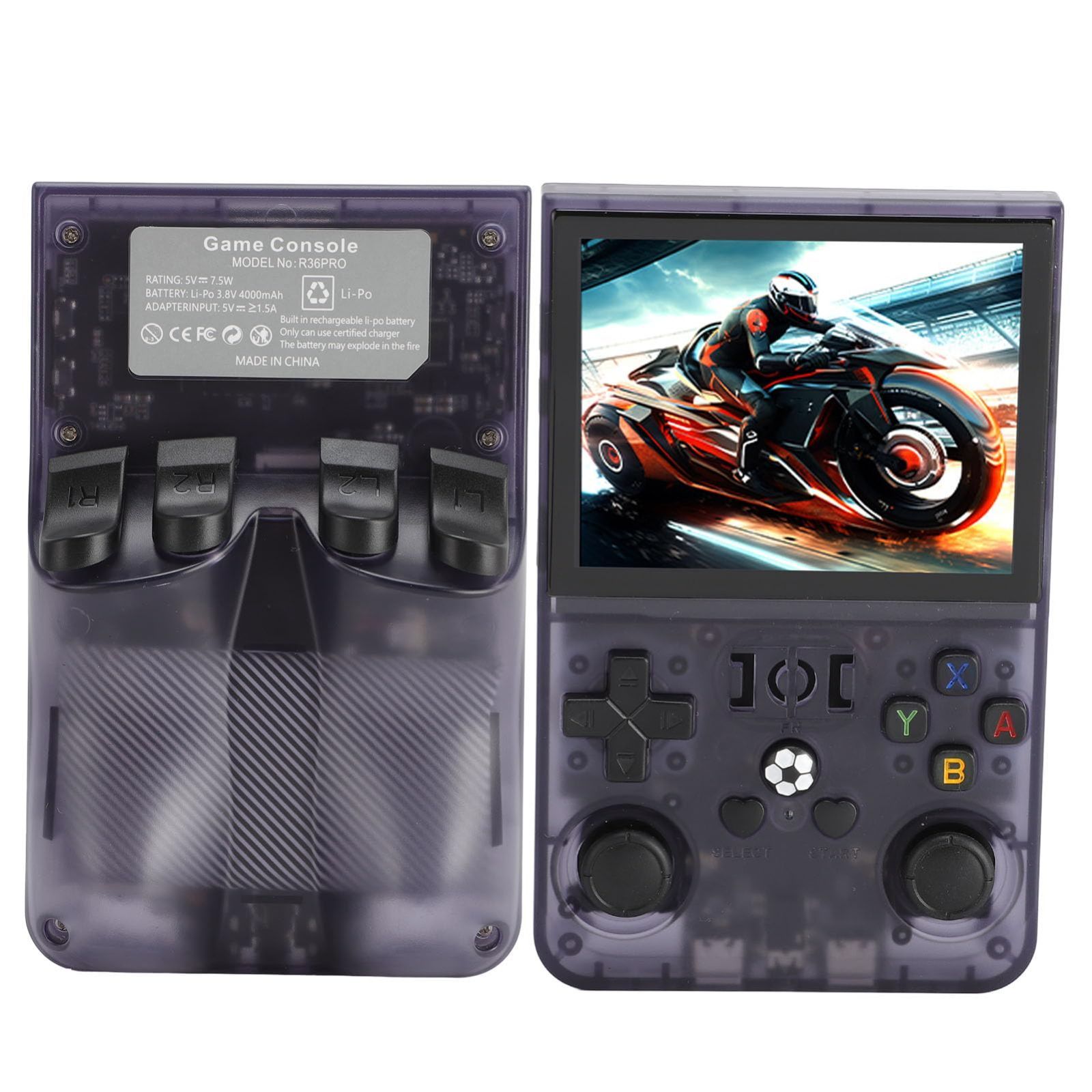 R36PRO ハンドヘルドゲームコンソール、3.5 インチ IPS スクリーンミ Amazon.co.jp: R36PRO ハンドヘルドゲームコンソール、3.5