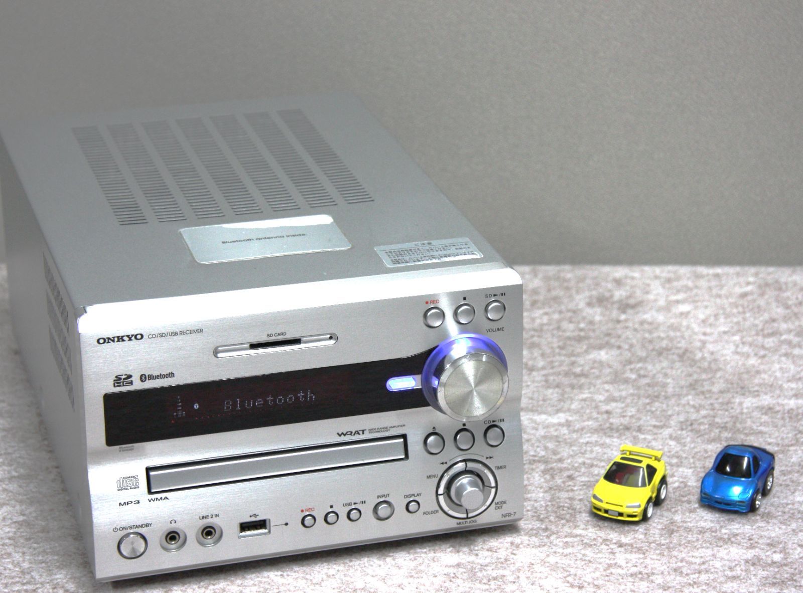 ONKYO CD/USB/Bluetoothコンポ X-NFR7 2015年製 オンキヨー、ハイレゾ再生対応のCD/SD/USBコンポ「X-NFR7TX」 - 価格.com