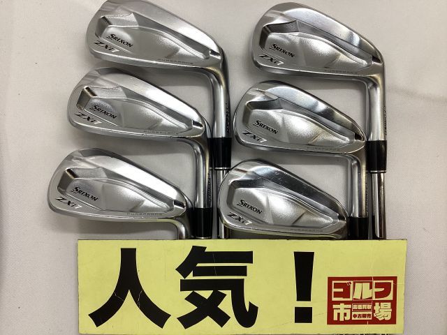 中古】アイアンセット ダンロップ 【人気】スリクソンZXi7