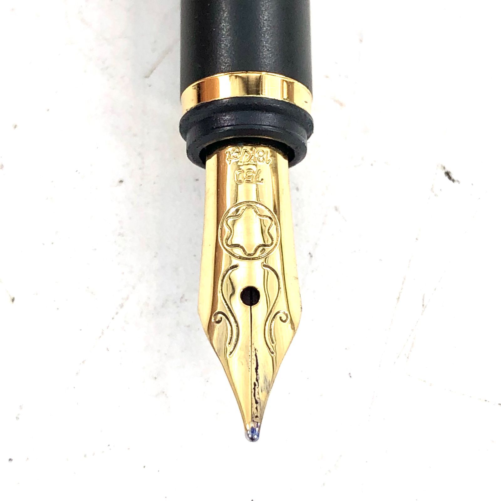 MONTBLANC モンブラン　万年筆　ペン先750 NOBLESSE ノブレス MONTBLANC モンブラン 万年筆 Noblesse ノブレス ペン先 750 18K 刻印