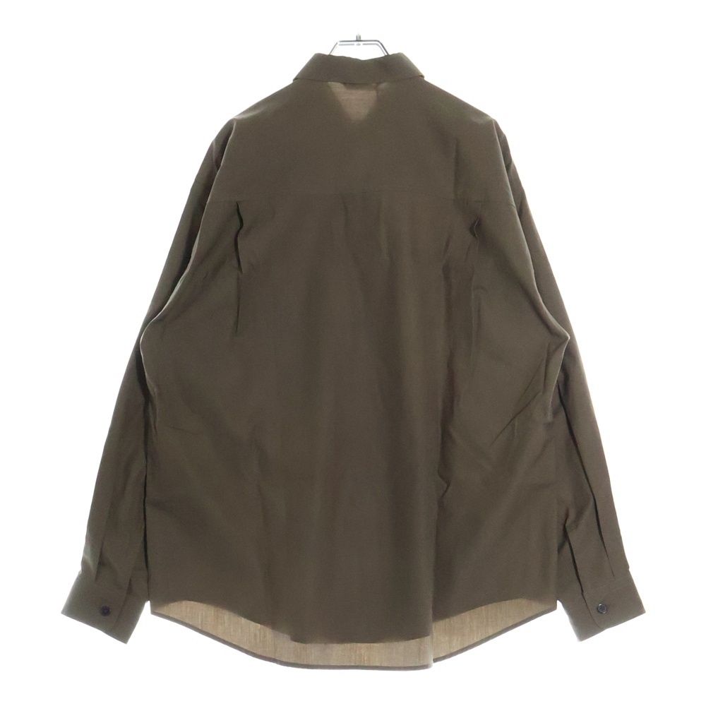 AURALEE (オーラリー) 25AW WASHED FINX TWILL BIG SHIRT