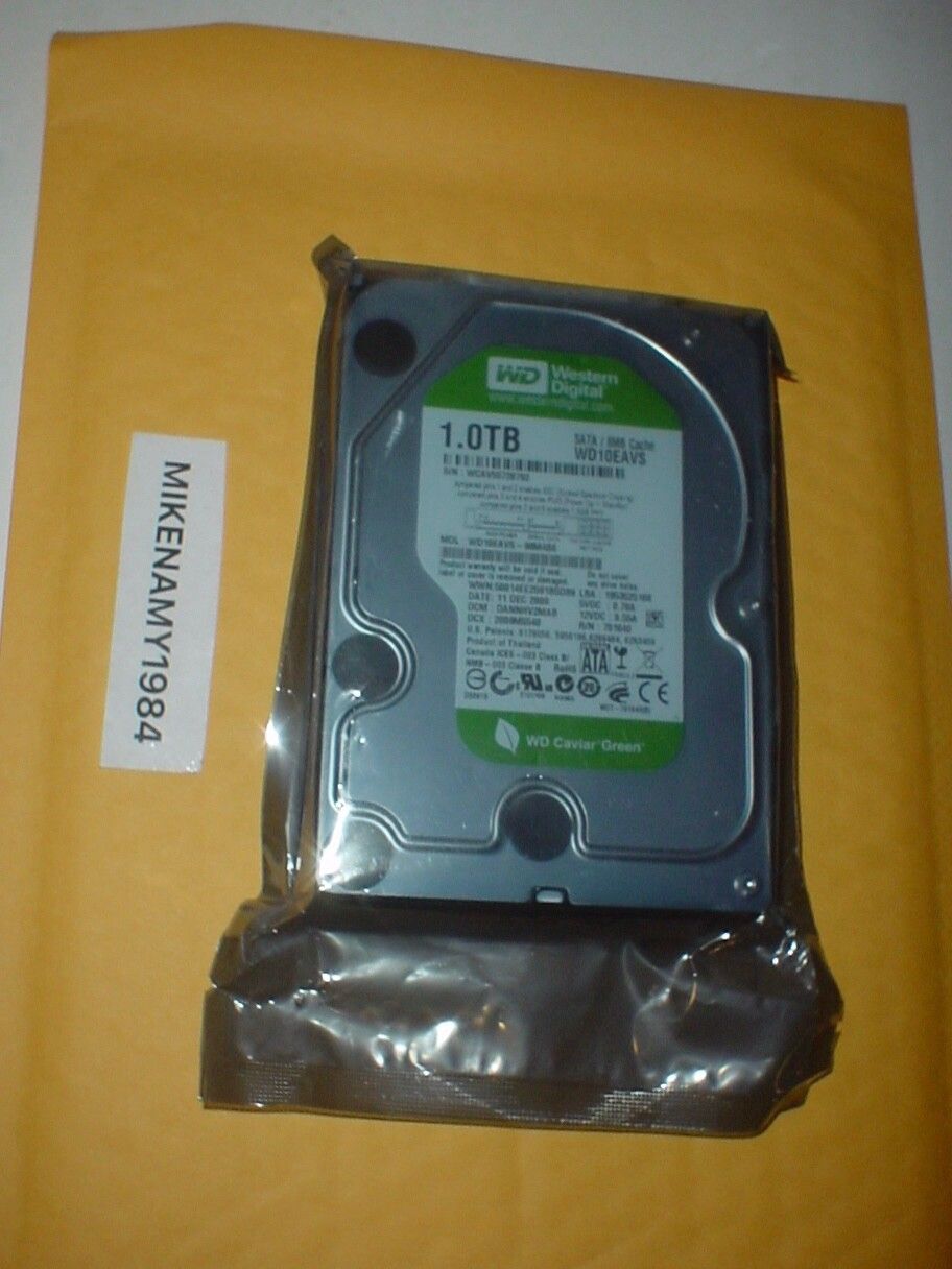 WESTERN DIGITAL 1tb WD10EAVS-98M4B0 Western Digital CAR GREEN