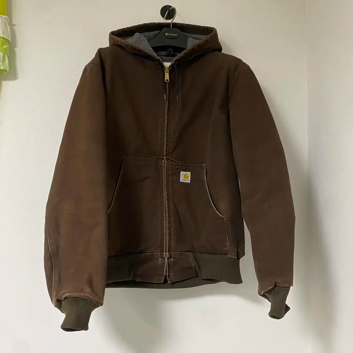 Carhartt カーハート アクティブ ヴィンテージ ジャケット ダーク 茶色 xl