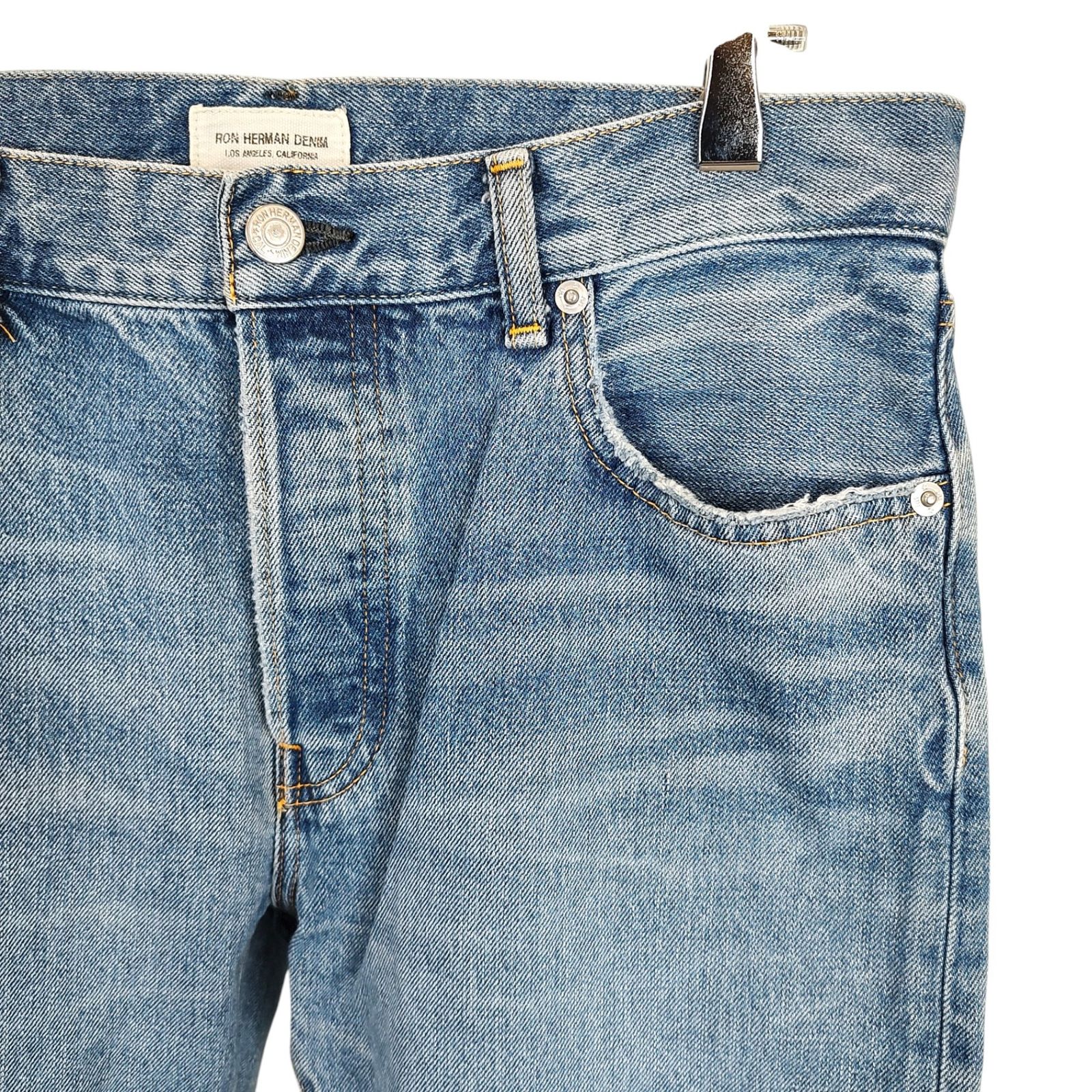 パンツ Ron Herman/looplus used straight denim ロンハーマン デニム Looplus Used Slim Denim Pants