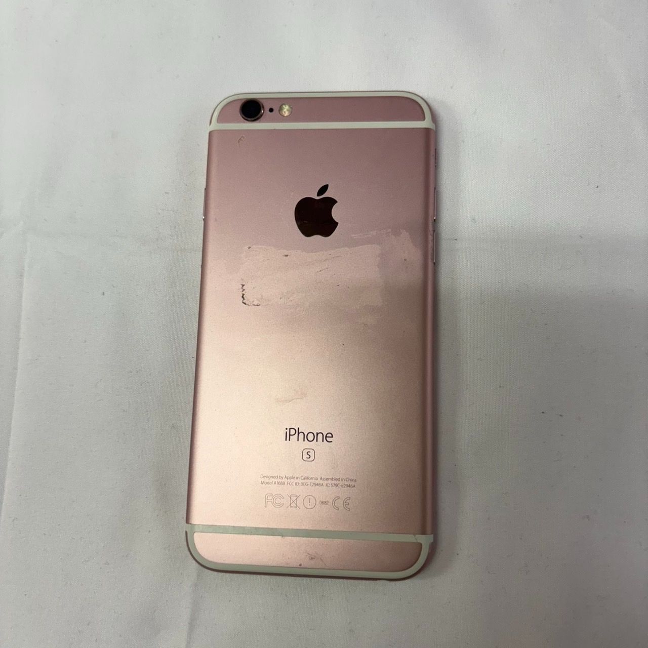 2台セット 中古 動作確認済み SIM フリー iPhone 6s 16GB と 64GB ロズ