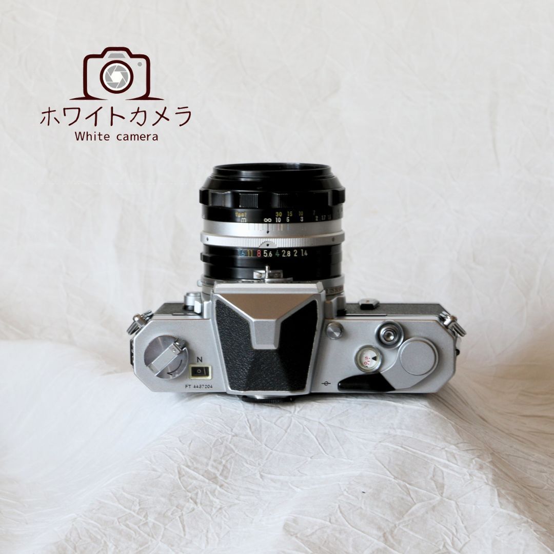 完動品　Nikomat FTn　後期型 NIKKOR-S.C Auto f1.4 ニコマート　フィルムカメラ