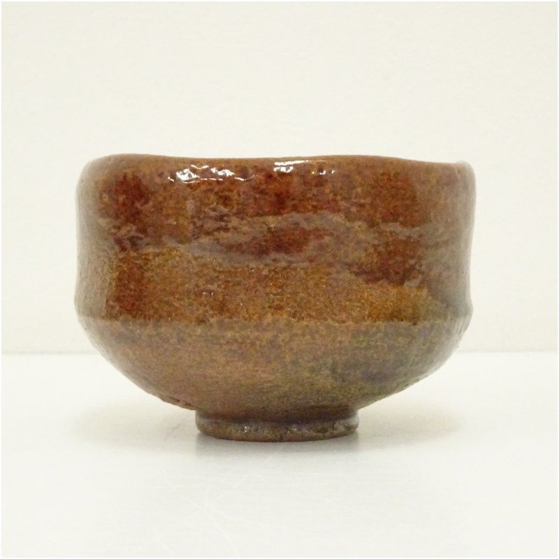 大樋長阿弥 造 「富士山」の画 抹茶茶碗 共箱 大樋焼 大樋長阿弥造 茶碗（共箱） 茶道 抹茶 おしゃれ 抹茶茶碗
