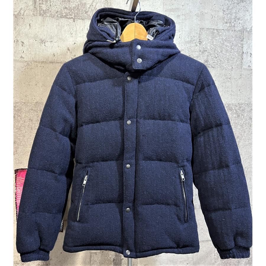 SHIPS GENERAL SUPPLY ツイード GORE WIND STOPPER ダウンジャケット  