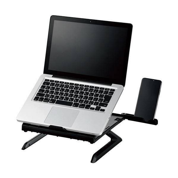 まとめ エレコム 脚付き折りたたみノートPCスタンド 8段階 -15.6型対応 ブラック PCA-LTSH8BK 1個 ×3セット