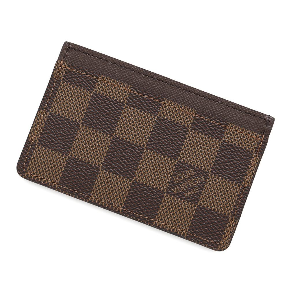 ルイヴィトン カードケース ダミエ エベヌ ポルト カルト サーンプル N61722 LOUIS VUITTON 名刺入れ パスケース