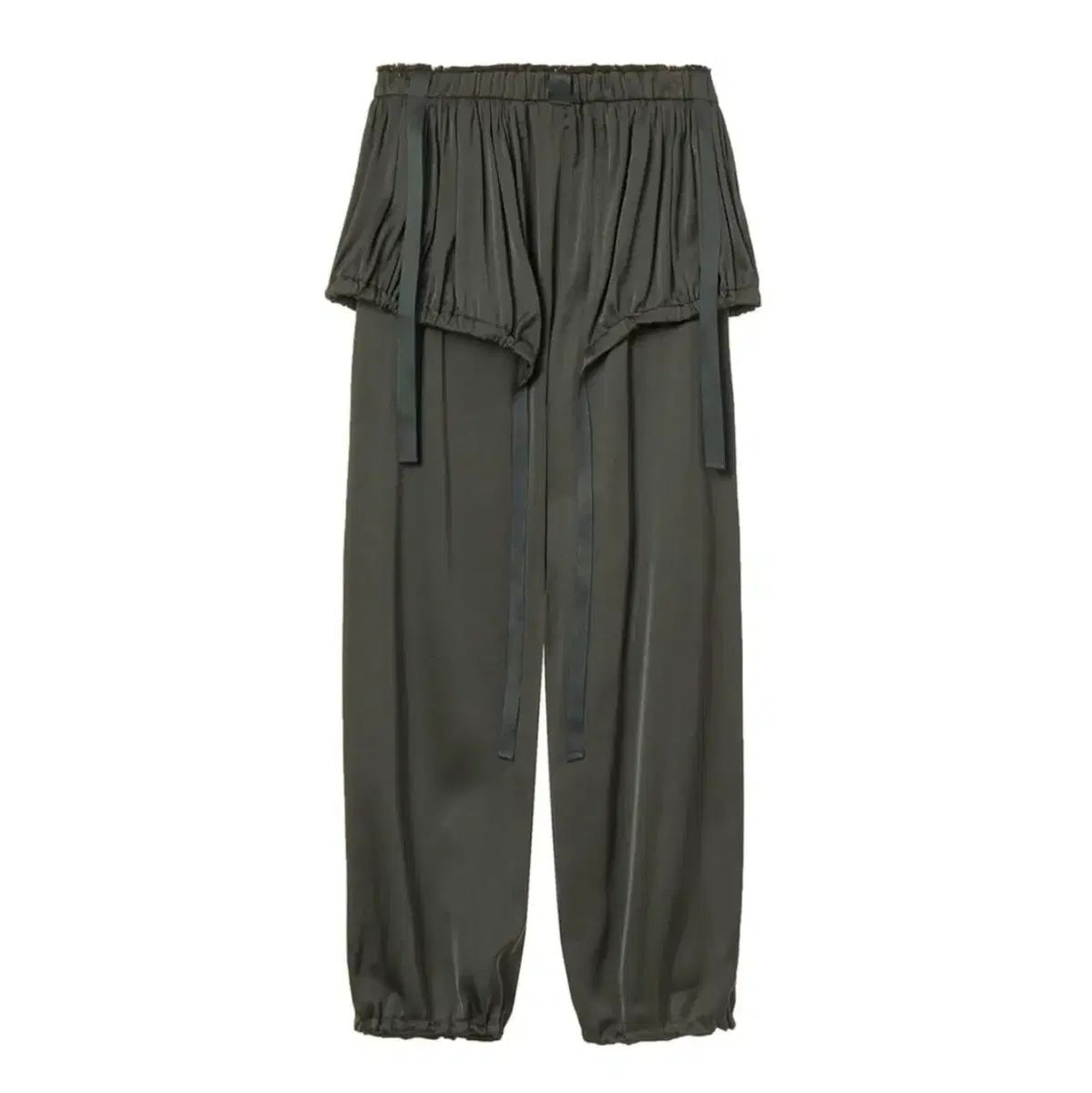 オープンプロダクト TheOpen Product サテン カーゴ パンツ 55 ー 66