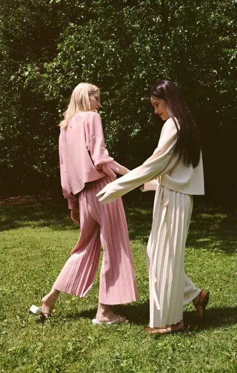 JOSEPH AND STACEY ジョセフアンドステイシー ニット シャーリング ズボン