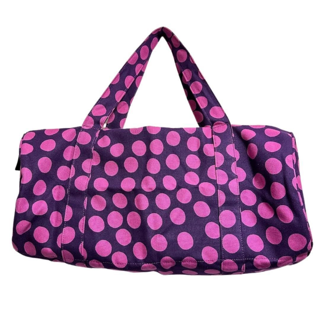 激レア Marimekko ボストンバック パープル 22×48cm - メルカリ