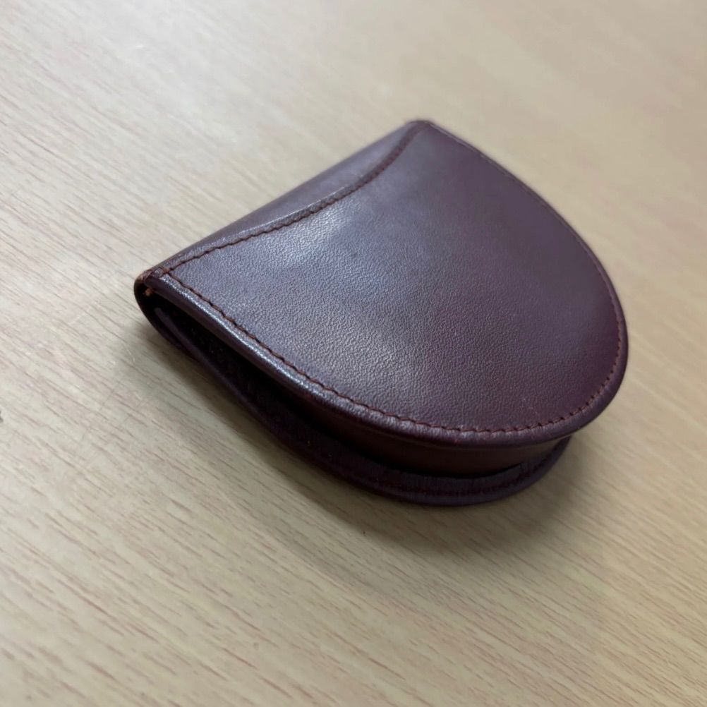 カルティエ　小銭入れ 極美品】Cartier カルティエ ボルドー コインケース 小銭入れ