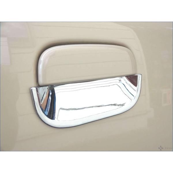 バモス HM1 HM2 メッキドアノブカバー ノブ皿セット 8pc DHC－NOBU－194 BRIGHTZ バモス HM1 HM2 メッキドアハンドルカバー ノブ皿セット